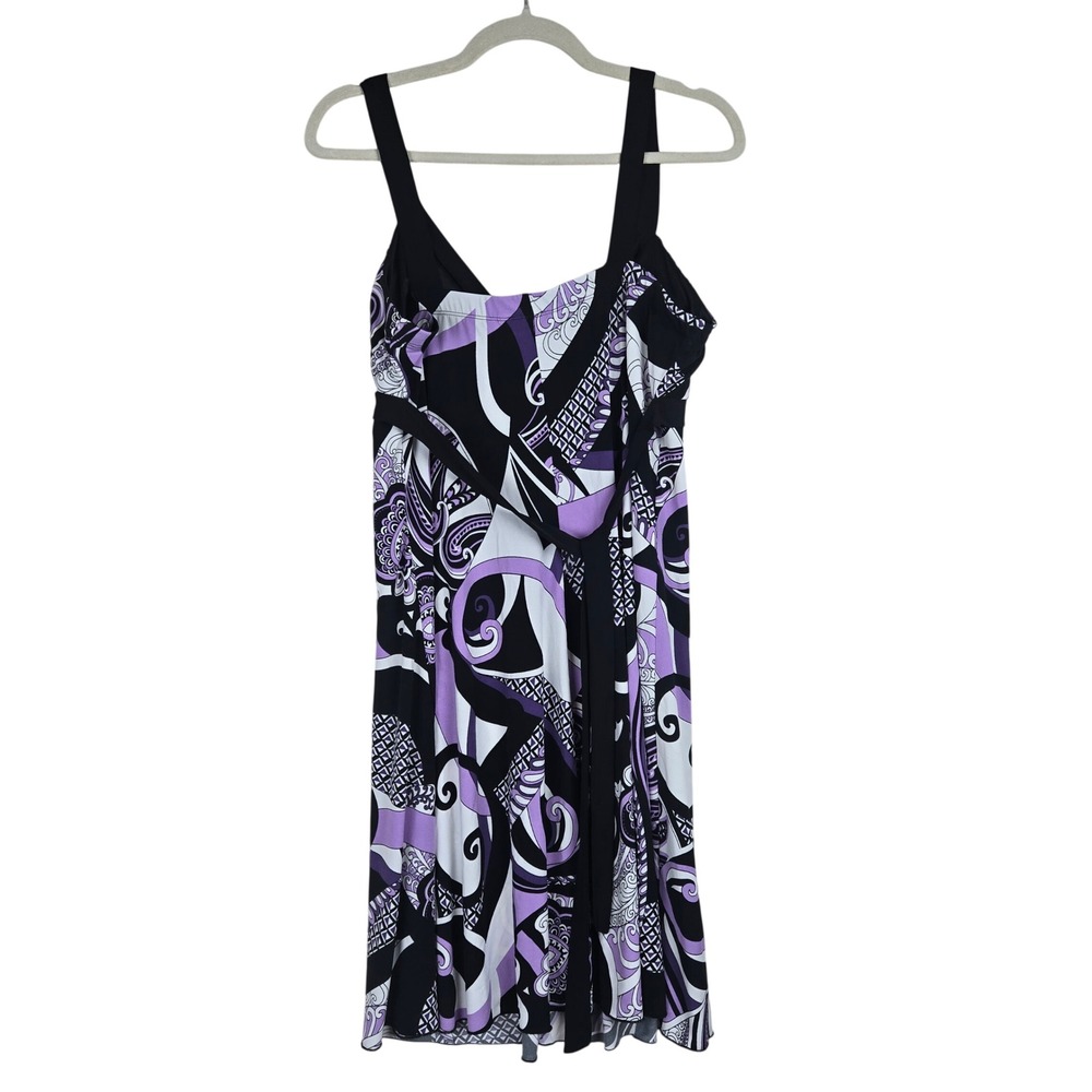 Speechless Womens Midi Babydoll Dress Large Empire Waist Y2K Whimsigoth Black - Picture 4 of 6
